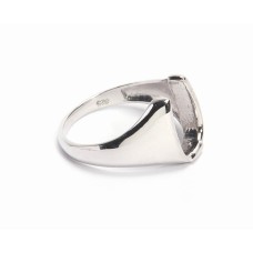  925 Sterling Silver Ring, Plain Ring, RI-0469